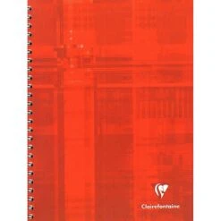 Clairefontaine Wirebound Multiple Subject Graph Paper Notebooks 60 Sheets With 12 Tabs 6 3/4 In. X 8 5/8 In. (8959)