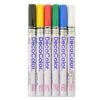 Marvy Uchida DecoColor Paint Markers, Extra Fine Tip, Assorted, 6/Pack (72112)