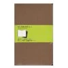 Moleskine Cahier Journals Kraft Brown, Blank 5 In. X 8 1/4 In. Pack Of 3, 80 Pages Each [Pack Of 3] (3PK-9788883705007)