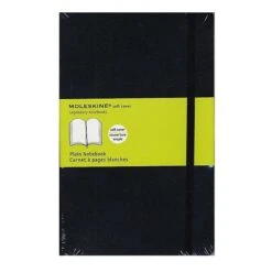 Moleskine Classic Soft Cover Notebooks Blank 5 In. X 8 1/4 In. 192 Pages [Pack Of 3] (3PK-9788883707209)