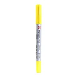 Sakura IDentiPen Markers, Twin Tip, Yellow, 12/Pack (57467)
