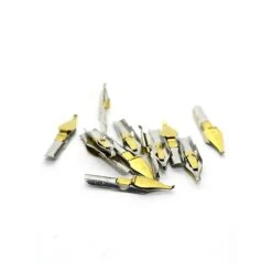 Speedball Lettering And Drawing Square Pen Nibs A Style A-3 Box Of 12 (30030)