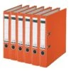 Leitz 2-Ring 2-Inch Premium A4 Sized European Binders 6-Pack, Orange (1015PACK-OR)