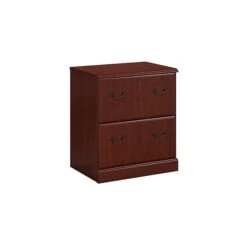 Kathy Ireland® Home By Bush Furniture Bennington 2 Drawer Lateral File Cabinet, Harvest Cherry (WC65554-03)