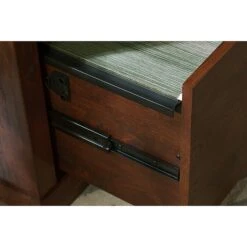 Bush Furniture Yorktown Lateral File Cabinet, Antique Cherry (WC40380-03) -Office Supply Shop m007138340 sc7