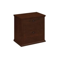 Bush Furniture Yorktown Lateral File Cabinet, Antique Cherry (WC40380-03)