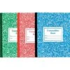 Roaring Spring Grade 1 Composition Book, 9 3/4" X 7 3/4", Wide Ruled, 50 Sheets, Green Marble (ROA77920)
