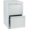 HON® Brigade® Mobile Pedestal, File/File, Light Grey, 19-7/8"D