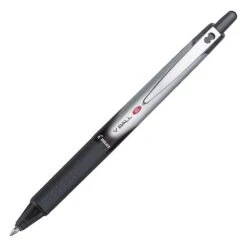 Pilot VBall RT Retractable Rollerball Pens, Fine Point, Black Ink, Dozen (26206) -Office Supply Shop s0208771 sc7 1