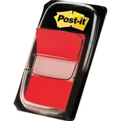 Post-it® Flags, 1" X 1.7", Red, 1200 Flags (680-1-24)