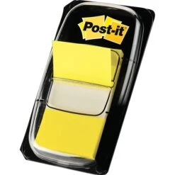 Post-it® Flags Value Pack, 1" X 1.7", Yellow, 600 Flags (680-YW12)