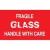 Fragile Glass Handle With Care Label, 3"L X 5"W, 500/Roll (#DL1150C)