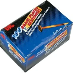 Officemate Brass-Plated Round Head Fasteners, 2"-Shank 1/2"-Head (OIC99817) -Office Supply Shop s0216691 sc7