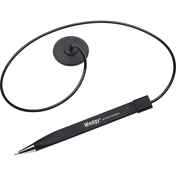 MMF Industries™ Wedgy® Coil Counter Pen With Round Base, Medium, Blue (28408) MMF Industries™ Wedgy® Coil Counter Pen With Round Base, Medium, Blue (28408) -Office Supply Shop s0257712 sc7