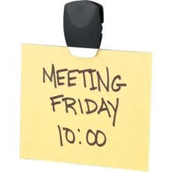 Fellowes Partition Additions™ Cubicle Clips, Dark Graphite, 4/Pack (75270) -Office Supply Shop s0325231 sc7