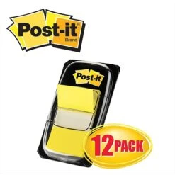 Post-it® Flags Value Pack, 1" X 1.7", Yellow, 600 Flags (680-YW12) 2 Post-it® Flags Value Pack, 1" X 1.7", Yellow, 600 Flags (680-YW12) -Office Supply Shop s0348405 sc7