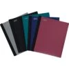 Staples Accel Spine Guard 1-Subject Notebook, 8.5" X 11", College Ruled, 100 Sheets, Assorted Colors (20033)