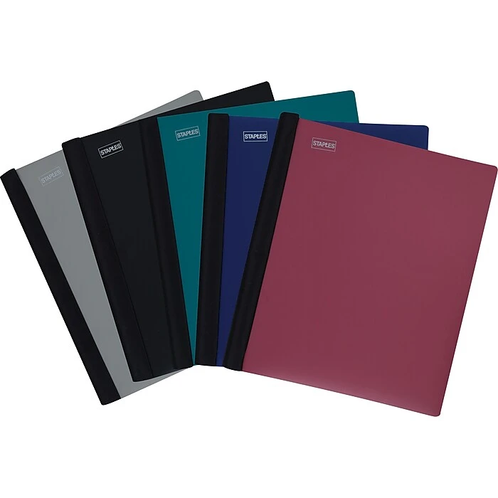 Staples Accel Spine Guard 1-Subject Notebook, 8.5" x 11", College Ruled, 100 Sheets, Assorted Colors (20033) Staples Accel Spine Guard 1-Subject Notebook, 8.5" X 11", College Ruled, 100 Sheets, Assorted Colors (20033) -Office Supply Shop s0374026 sc7