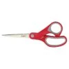 Scotch 3M Multi-Purpose Scissors, Pointed, 8", Red/Gray