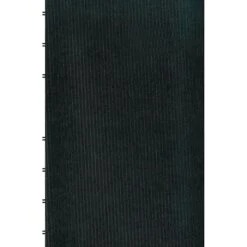 BluelineMiracleBind Notebook, 8" X 5", 75 Sheets, Black (AF6150.81)