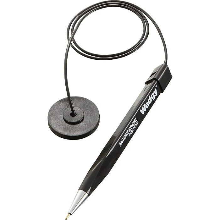 MMF Industries™ Wedgy® Coil Counter Pen With Round Base, Medium, Blue (28408) MMF Industries™ Wedgy® Coil Counter Pen With Round Base, Medium, Blue (28408) -Office Supply Shop s0527187 sc7