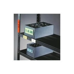 Partners Brand HOL-DEX® Self-Adhesive Plastic Label Holder, 1" X 6", 12/Case