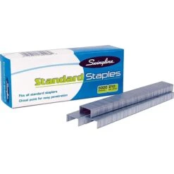 Swingline® Standard Staples, 1/4" Length, 210 Per Strip, 5,000/Per Box, 5/Box (35101S) 2 Swingline® Standard Staples, 1/4" Length, 210 Per Strip, 5,000/Per Box, 5/Box (35101S) -Office Supply Shop s0569219 sc7 1