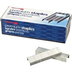OIC® Premium Standard Staples, 1/4", 5,000/Box 1 OIC® Premium Standard Staples, 1/4", 5,000/Box -Office Supply Shop s0600130 sc7