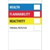 Tape Logic™ Health Flammability Reactivity Regulated Label, 2" X 3"