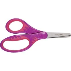 Fiskars SoftGrip 5" Steel Kids Scissors, Blunt Tip, Assorted Colors (9422) -Office Supply Shop s0816327 sc7