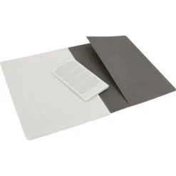Moleskine Cahier Journal, 7-1/2" X 10", Ruled, Pebble Grey (629605) 3 Moleskine Cahier Journal, 7-1/2" X 10", Ruled, Pebble Grey (629605) -Office Supply Shop s0817417 sc7
