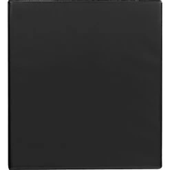 Staples® Heavy-Duty 1" Ring 3-Ring Binder With Label Holder And D-Rings, Black (56255-CC/26293) -Office Supply Shop s0843369 sc7