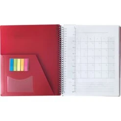 Staples Accel Spine Guard 1-Subject Notebook, 8.5" X 11", College Ruled, 100 Sheets, Assorted Colors (20033) 6 Staples Accel Spine Guard 1-Subject Notebook, 8.5" X 11", College Ruled, 100 Sheets, Assorted Colors (20033) -Office Supply Shop s0849332 sc7