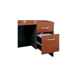 Bush Business Furniture Westfield 2 Drawer 3/4 Pedestal, Auburn Maple, (WC48590SU) 2 Bush Business Furniture Westfield 2 Drawer 3/4 Pedestal, Auburn Maple, (WC48590SU) -Office Supply Shop s0929193 sc7