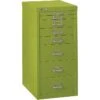 Bisley Eight Drawer Steel Multidrawer, Green, Letter/A4 (MD8-GR)