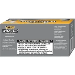 BIC Wite-Out Quick Dry Correction Fluid, 20ml., White, 12/Pack (WOFQD12-WHT) -Office Supply Shop s1069334 sc7