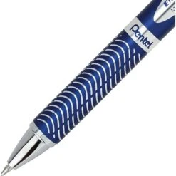 Pentel EnerGel Alloy Liquid Gel Pen, 0.7mm, Blue Barrel, 1/Pack (BL407CBPA) 3 Pentel EnerGel Alloy Liquid Gel Pen, 0.7mm, Blue Barrel, 1/Pack (BL407CBPA) -Office Supply Shop s1081342 sc7