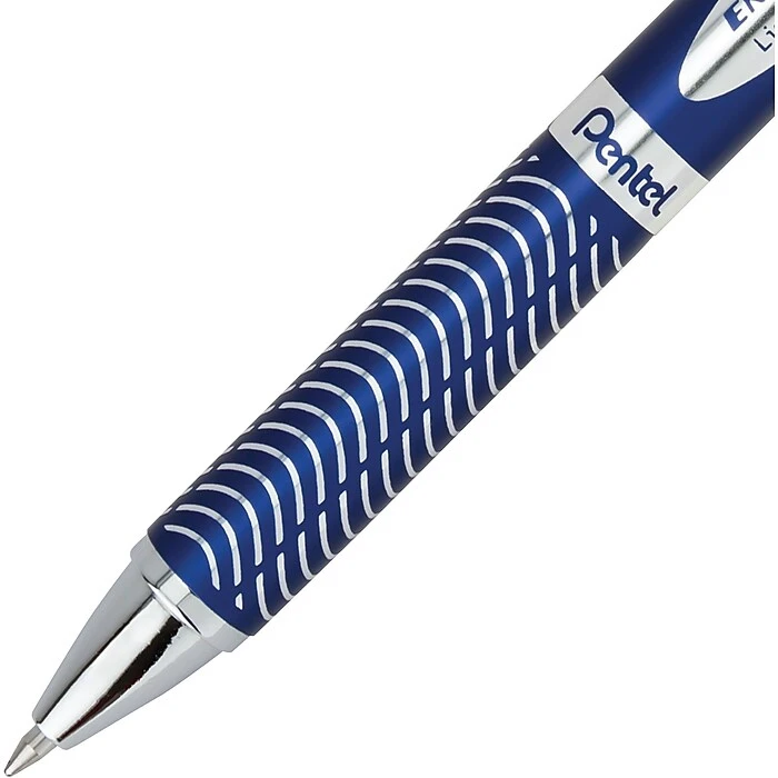 Pentel EnerGel Alloy Liquid Gel Pen, 0.7mm, Blue Barrel, 1/Pack (BL407CBPA) Pentel EnerGel Alloy Liquid Gel Pen, 0.7mm, Blue Barrel, 1/Pack (BL407CBPA) -Office Supply Shop s1081342 sc7