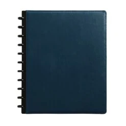Staples® Customizable Arc Notebook Systems, 8.5" X 11", Narrow Ruled, 60 Sheets, Colonial Blue (51529)