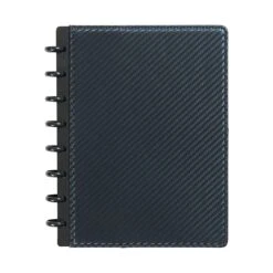 Staples® Customizable Arc Notebook System, 5" X 8", Narrow Ruled, 60 Sheets, Assorted Carbon Fiber Colors, (51526) -Office Supply Shop s1123557 sc7