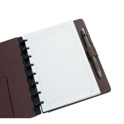 Staples® Customizable Arc Notebook System, 5" X 8", Narrow Ruled, 60 Sheets, Assorted Saffiano Colors, (51635) -Office Supply Shop s1123568 sc7