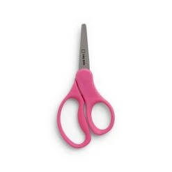 TRU RED™ Junior 5" Kids Pointed Tip Stainless Steel Scissors, Straight Handle, Right & Left Handed, 2/Pack (TR55053) -Office Supply Shop s1146026 sc7