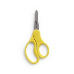 TRU RED™ Junior 5" Kids Pointed Tip Stainless Steel Scissors, Straight Handle, Right & Left Handed, 2/Pack (TR55053) -Office Supply Shop s1146028 sc7
