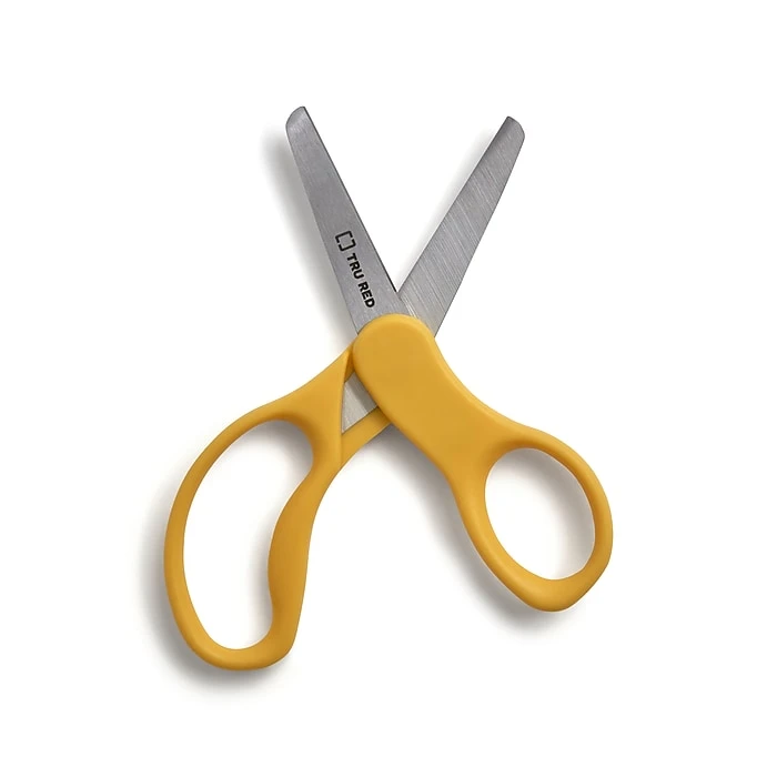 TRU RED™ Junior 5" Kids Blunt Tip Stainless Steel Scissors, Straight Handle, Right & Left Handed, 2/Pack (TR55055) TRU RED™ Junior 5" Kids Blunt Tip Stainless Steel Scissors, Straight Handle, Right & Left Handed, 2/Pack (TR55055) -Office Supply Shop s1147660 sc7