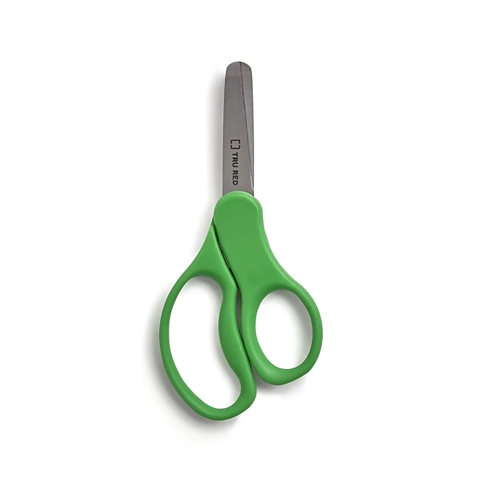 TRU RED™ Junior 5" Kids Blunt Tip Stainless Steel Scissors, Straight Handle, Right & Left Handed, 2/Pack (TR55055) TRU RED™ Junior 5" Kids Blunt Tip Stainless Steel Scissors, Straight Handle, Right & Left Handed, 2/Pack (TR55055) -Office Supply Shop s1147661 sc7