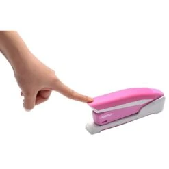 Bostitch InCourage™ Spring-Powered Desktop Stapler, 20-Sheet, Pink/White (1188) -Office Supply Shop s1153378 sc7