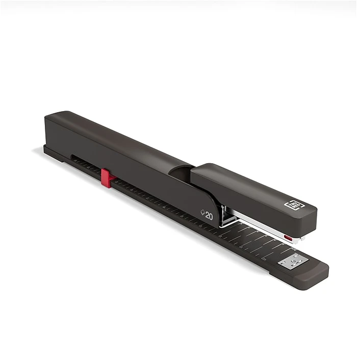 TRU RED™ Long Reach Stapler, 20-Sheet Capacity, Black (TR58085) TRU RED™ Long Reach Stapler, 20-Sheet Capacity, Black (TR58085) -Office Supply Shop s1180328 sc7