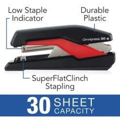 Swingline Desktop Stapler, Black, 30 Sheet Capacity (5000586) 4 Swingline Desktop Stapler, Black, 30 Sheet Capacity (5000586) -Office Supply Shop s1182334 sc7