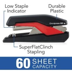 Swingline Desktop Stapler, Black, 60 Sheet Capacity (5000591) -Office Supply Shop s1182350 sc7