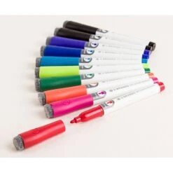 U Brands Dry Erase Markers, Medium Tip, Assorted Ink, 10/Pack (504T06-24) -Office Supply Shop s1184235 sc7